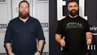 Jason Kelce gives off 'Ben Napier vibes,’ HGTV star Erin Napier admits: ‘Their mama did something right’