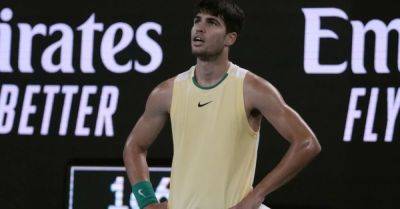 Carlos Alcaraz’s Australian Open bid ends in defeat to Alexander Zverev