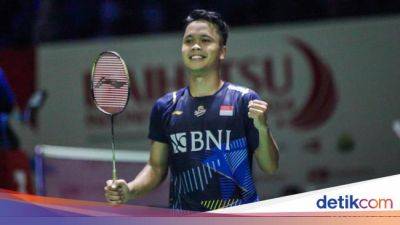 Hasil Indonesia Masters 2024: Anthony Ginting Maju ke Babak 8 Besar