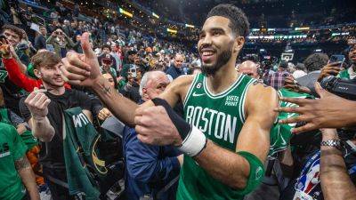 Celtics' Jayson Tatum praises Boston fans despite criticism toward them