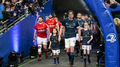 Leinster to host Leicester at Aviva Stadium in April, Munster given early Sunday date with Saints