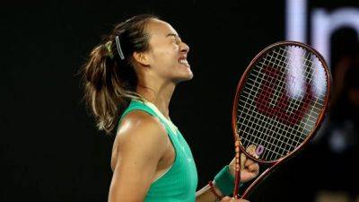 Aryna Sabalenka - China's Zheng books maiden Grand Slam final berth at Australian Open - channelnewsasia.com - Ukraine - Australia - China