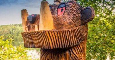 Anger after EIGHT beloved wooden sculptures stolen from Greater Manchester country park