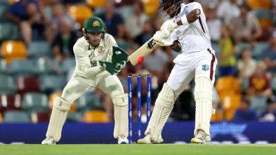 Nathan Lyon - Mitchell Starc - Steve Smith - Joshua Da-Silva - Australia vs West Indies 2nd Test Day 1: Kavem Hodge, Joshua Da Silva Lead WI Fightback - sports.ndtv.com - Australia