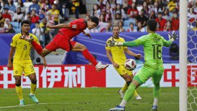 South Korea, Thailand, Bahrain, Indonesia make Asian Cup last 16, Oman out
