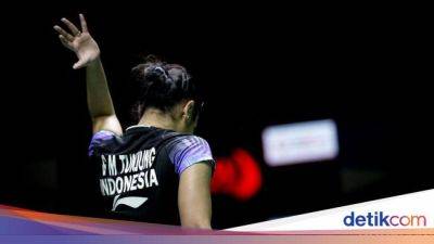 Ekspresi Gregoria Tersingkir dari Indonesia Masters 2024
