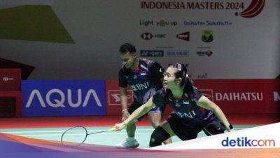 Hasil Indonesia Masters 2024: Rehan/Lisa Tersingkir di Perempatfinal