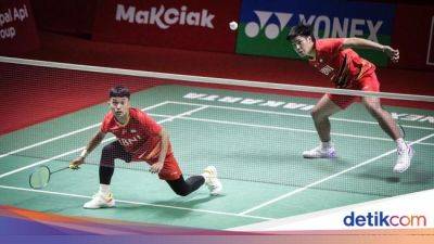 Leo Rolly Carnando - Daniel Marthin - Aksi Leo/Daniel Tembus Semifinal Indonesia Masters 2024 - sport.detik.com - Denmark - Indonesia