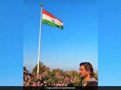 Video Of MS Dhoni Celebrating 75th Republic Day With National Flag Breaks Internet
