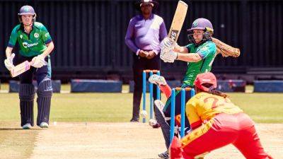 Amy Hunter makes history in T20 win over Zimbabwe
