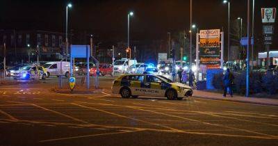 LIVE: Major road blocked in both directions after crash in Bury town centre