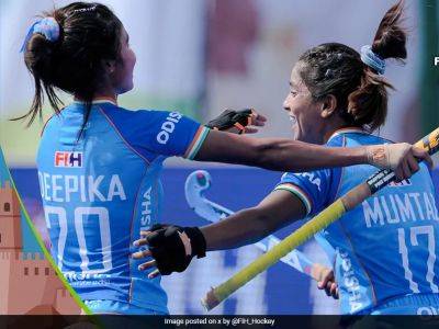 India Beat New Zealand 11-1 To Enter FIH Women's Hockey5s World Cup - sports.ndtv.com - South Africa - New Zealand - India