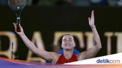 Aryna Sabalenka - Aryna Sabalenka Juara Australia Open 2024 - sport.detik.com - Australia - China