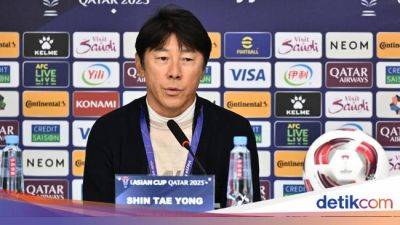 Shin Tae-yong Impikan Indonesia Vs Korea di 8 Besar Piala Asia 2023