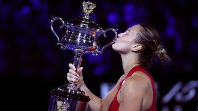 Aryna Sabalenka beats Zheng Qinwen to clinch back-to-back Australian Open titles
