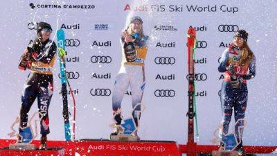 Mowinckel wins wind-affected Cortina downhill ahead of Wiles, Goggia