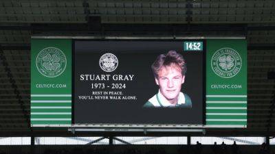 Former Celtic defender Stuart Gray dies aged 50 after illness - rte.ie - Scotland
