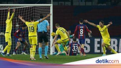 El Barça - Alexander Sorloth - Ilkay Guendogan - Liga Spanyol - Barcelona Vs Villarreal: Drama 8 Gol, Blaugrana Tumbang di Kandang - sport.detik.com