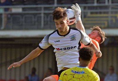 Dover Athletic 1 Slough Town 0 match report: Dramatic finale at Crabble sees striker George Nikaj score winner – before then being sent off in National League South