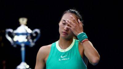 Aryna Sabalenka - Zheng vows to come back stronger after Australian Open defeat - channelnewsasia.com - Australia - China - Belarus - county Park
