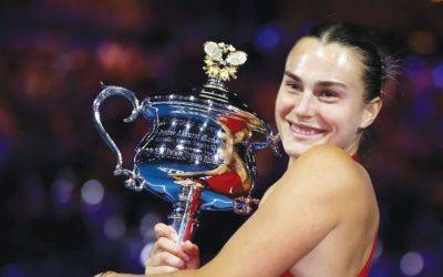 Sabalenka defeats Qinwen to win Australian Open women’s title