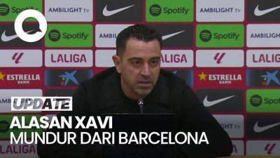 Xavi: Ada Banyak Ketegangan di Barcelona