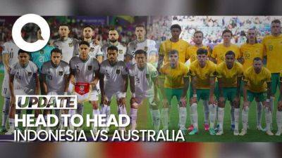 Head to Head Indonesia Vs Australia: Garuda Kalah 8 Kali - sport.detik.com - Australia - Indonesia