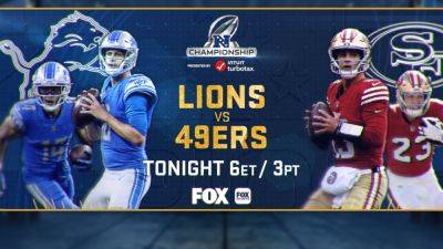 Matt York - Kyle Shanahan - Brock Purdy - NFC Championship Game preview: 49ers, Lions face off for spot in Super Bowl - foxnews.com - San Francisco - state Arizona