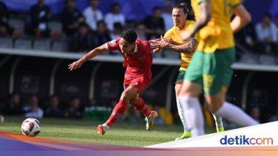 Piala Asia 2023: Indonesia Tertinggal 0-2 dari Australia di Babak 1