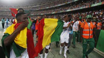 Last gasp win for Guinea sees them into Cup of Nations quarter-finals - channelnewsasia.com - Egypt - Guinea - Equatorial Guinea - Congo