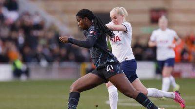 Aston Villa - Vivianne Miedema - Caitlin Foord - Martha Thomas - Shaw strikes again as Man City grab 2-0 WSL win over Spurs - channelnewsasia.com - Jamaica