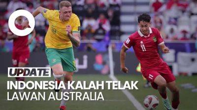 Tonton Lagi Perjuangan Indonesia Saat Dihajar 4 Gol Australia