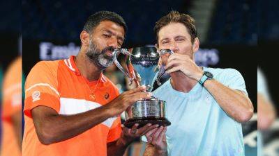 "Your Moment Can Arrive Anytime...": Sports Fraternity Reacts As 43-Year-Old Rohan Bopanna Wins Maiden Australian Open Title