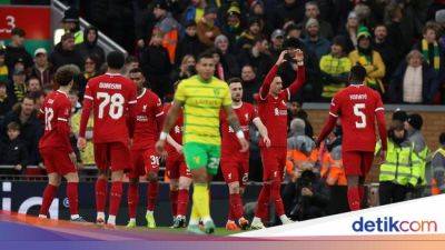 Liverpool Vs Norwich: Menang 5-2, The Reds Tembus Babak Kelima Piala FA