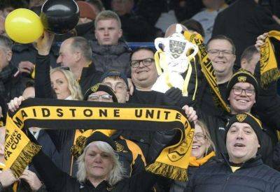 Maidstone United fan pictures from FA Cup Fourth Round win at Championship side Ipswich Town