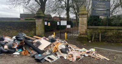 "Who the **** do you think you are?": Residents outraged after fly tipping at Gorton Cemetery