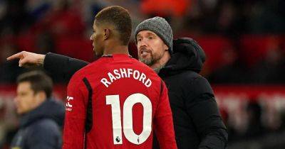 Marcus Rashford has failed to heed Erik ten Hag's warnings at Manchester United