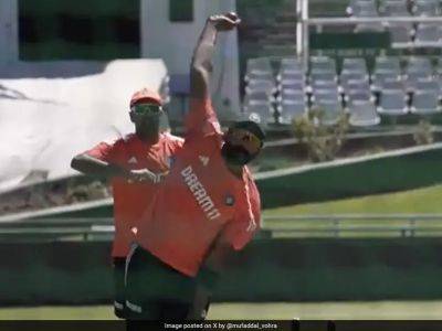 Watch: Jasprit Bumrah Imitates Ravichandran Ashwin's Bowling Action. Internet Can't Keep Calm