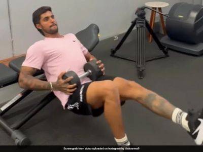 "Nakli Captions...": Veteran India Stars Troll Tilak Varma Over Training Video
