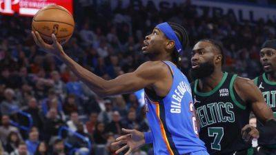 Gilgeous-Alexander scores 36 as Thunder top league-leading Celtics for 5th straight win