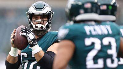 Travis Kelce - Jason Kelce - Tim Nwachukwu - Jason Kelce says NFL owner's drink toss at fan was ‘disrespectful,’ would rather be punched in the face - foxnews.com - New York - county Eagle - state Arizona - state New Jersey - state Pennsylvania - county Rutherford - county Perry