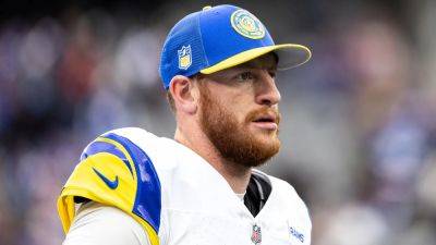 Rams giving Carson Wentz first start in over a year with playoffs ahead