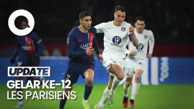 Kalahkan Toulouse 2-0, PSG Juara Trophee des Champions