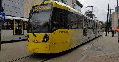 Five arrested after police called to two Metrolink stops - manchestereveningnews.co.uk