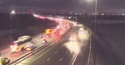 Live updates as obstruction closes part of M4 Severn bridge