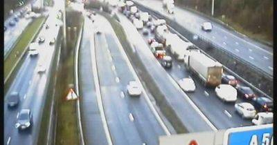 Delays building on M60 as lanes shut due to 'police incident'