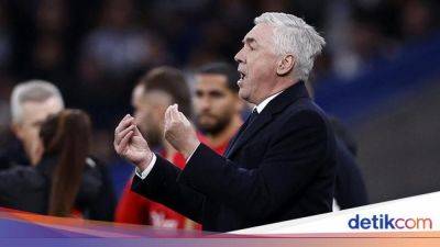 Ancelotti Tidak Suka Pemain Madrid Terlalu Banyak Komplain ke Wasit