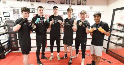 West Lothian boxing club target 2024 success after ending year with gold spree