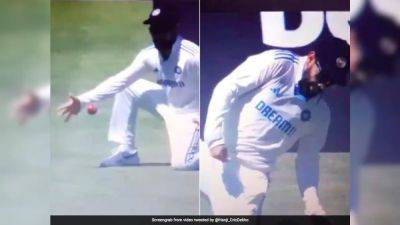 Virat Kohli - David Bedingham - Watch: Major Injury Averted After Ball Hits Virat Kohli On The Face During Dramatic India vs South Africa Test - sports.ndtv.com - South Africa - India