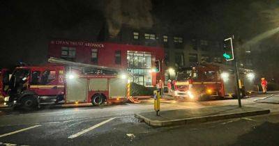 Moss Side - BREAKING: Huge response to fire at Dean Trust Ardwick secondary school - live updates - manchestereveningnews.co.uk